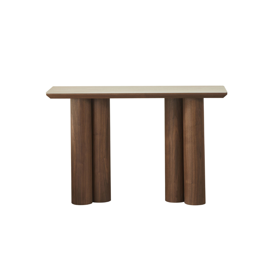 Shae Travertine Console Table