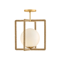 Keona 16" Convertible Semi-Flush/Pendant