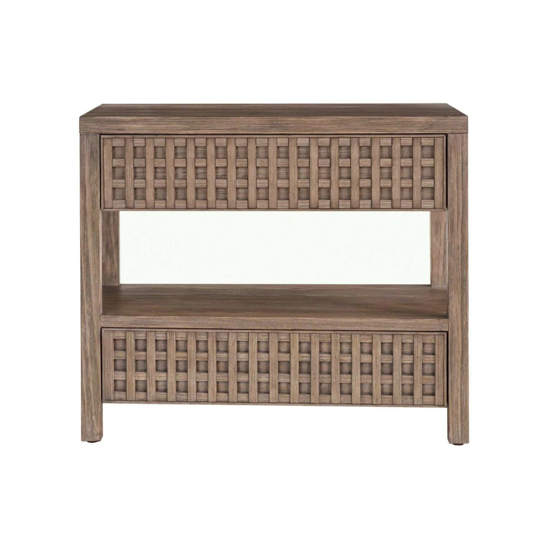 Darcy Lattice Charging Nightstand