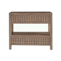 Darcy Lattice Charging Nightstand