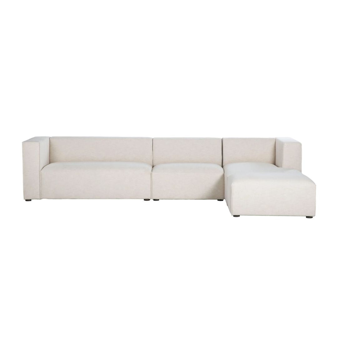 Penny 3 Piece Modular Sectional with Ottoman