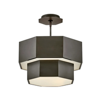 Facet 16.5" Convertible Flush Mount/Pendant