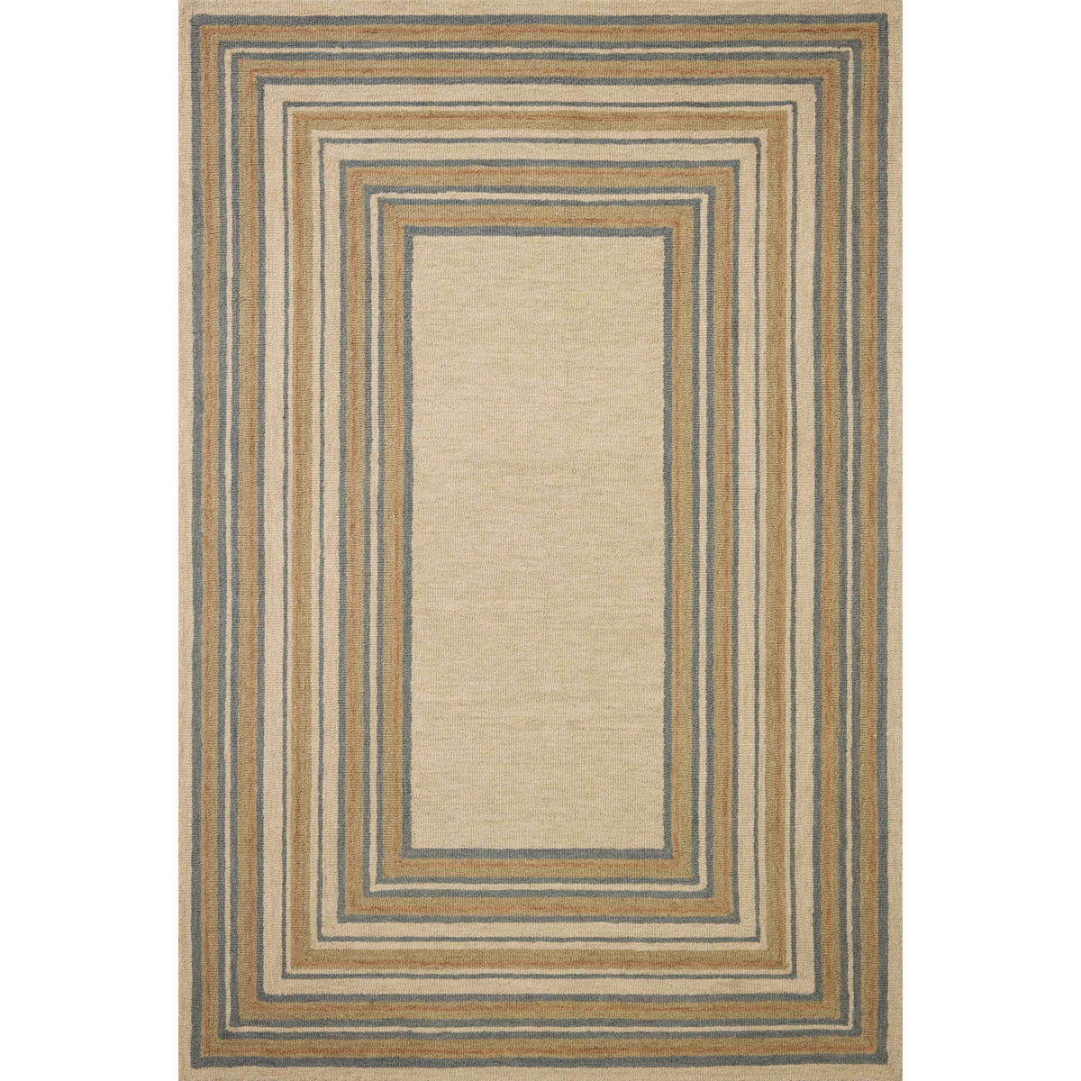Alfie (Chris Loves Julia × Loloi) ALF-05 Rug [Natural/Multi]