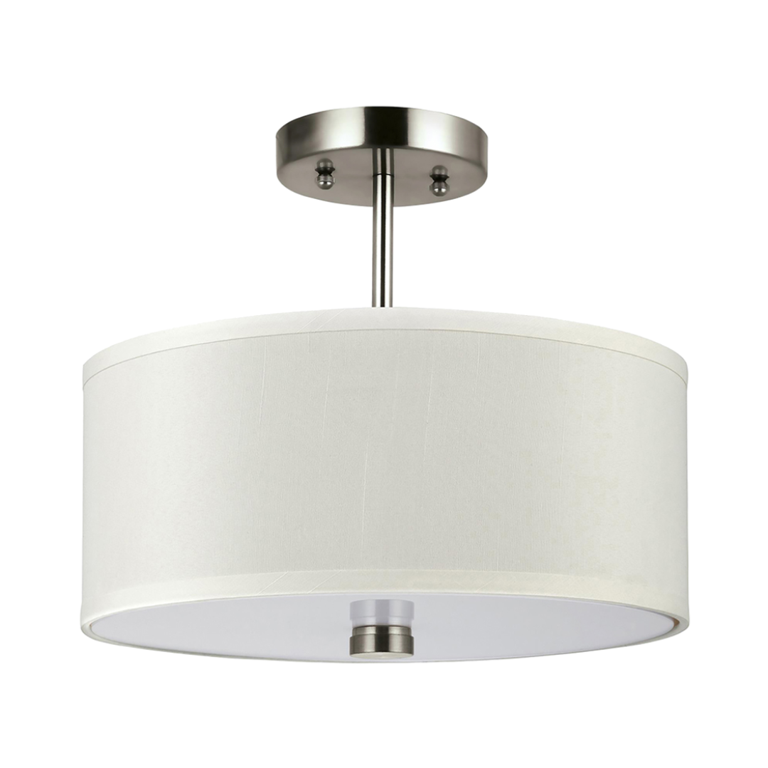 Dayna 2-Light Flush/Semi-Flush Convertible Pendant