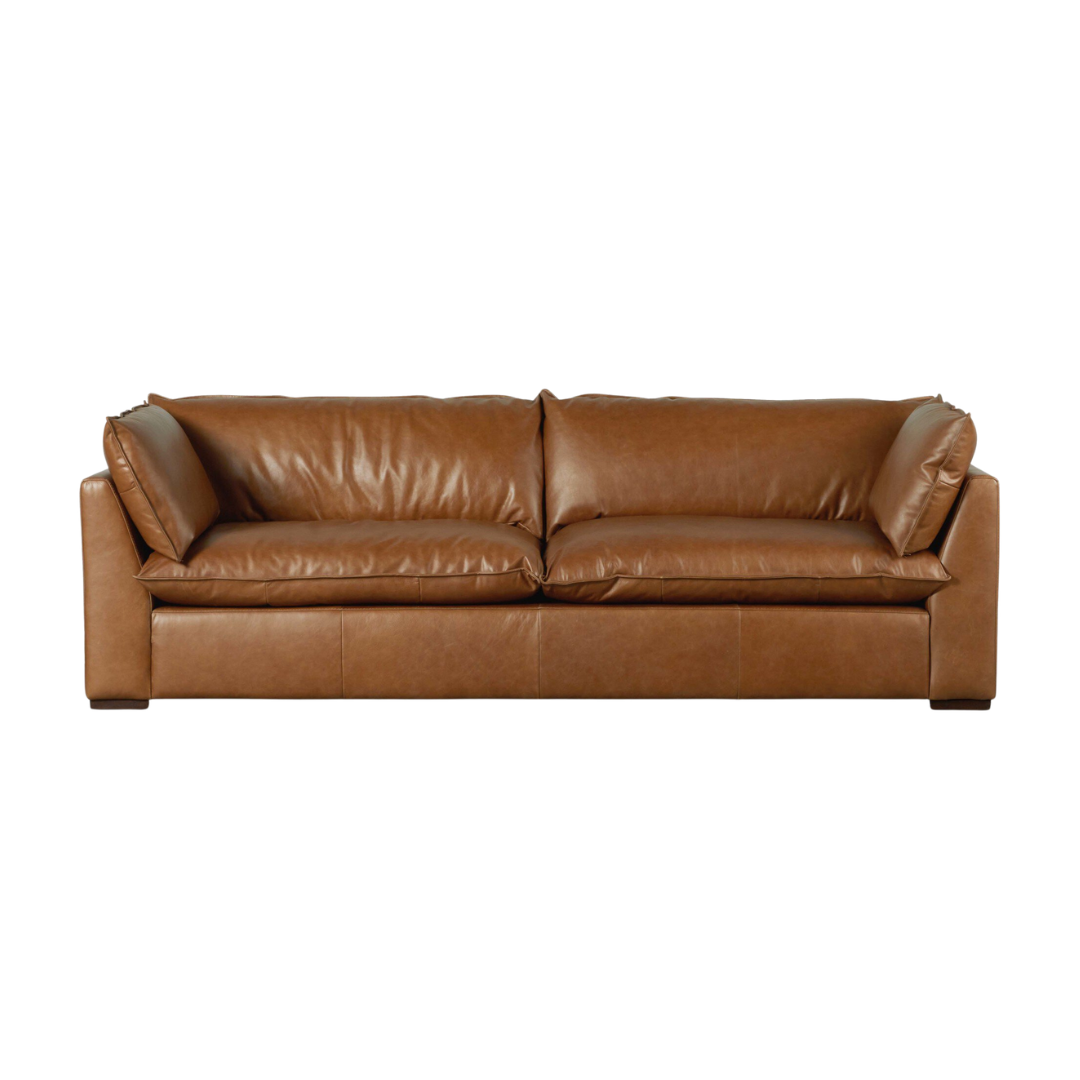 Kerrigan 108" Leather Sofa