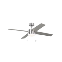 Loni 52" LED Pull Chain Ceiling Fan