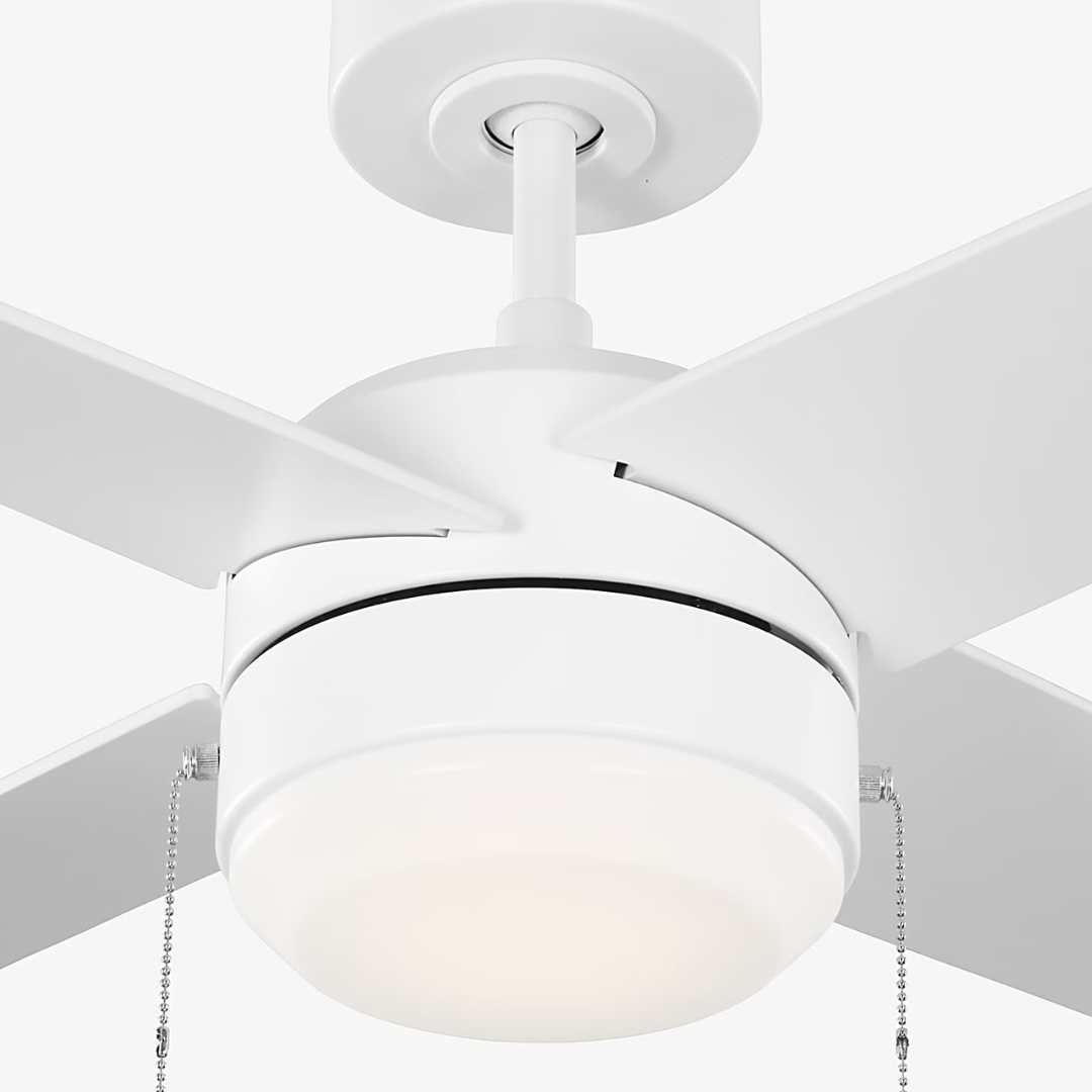 Loni 52" LED Pull Chain Ceiling Fan