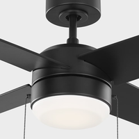 Loni 52" LED Pull Chain Ceiling Fan