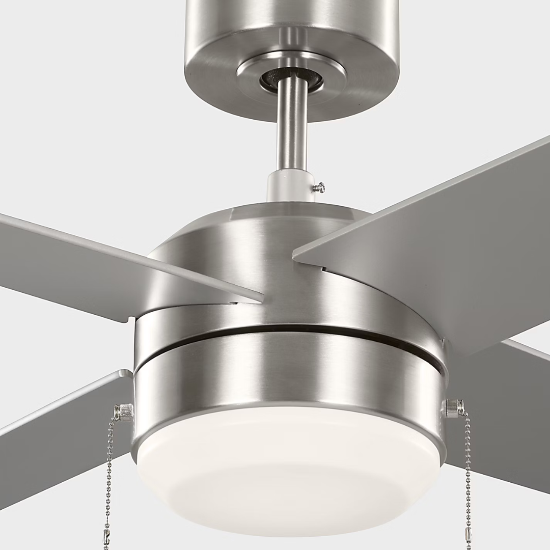 Loni 52" LED Pull Chain Ceiling Fan