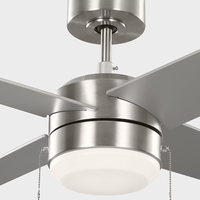 Loni 52" LED Pull Chain Ceiling Fan