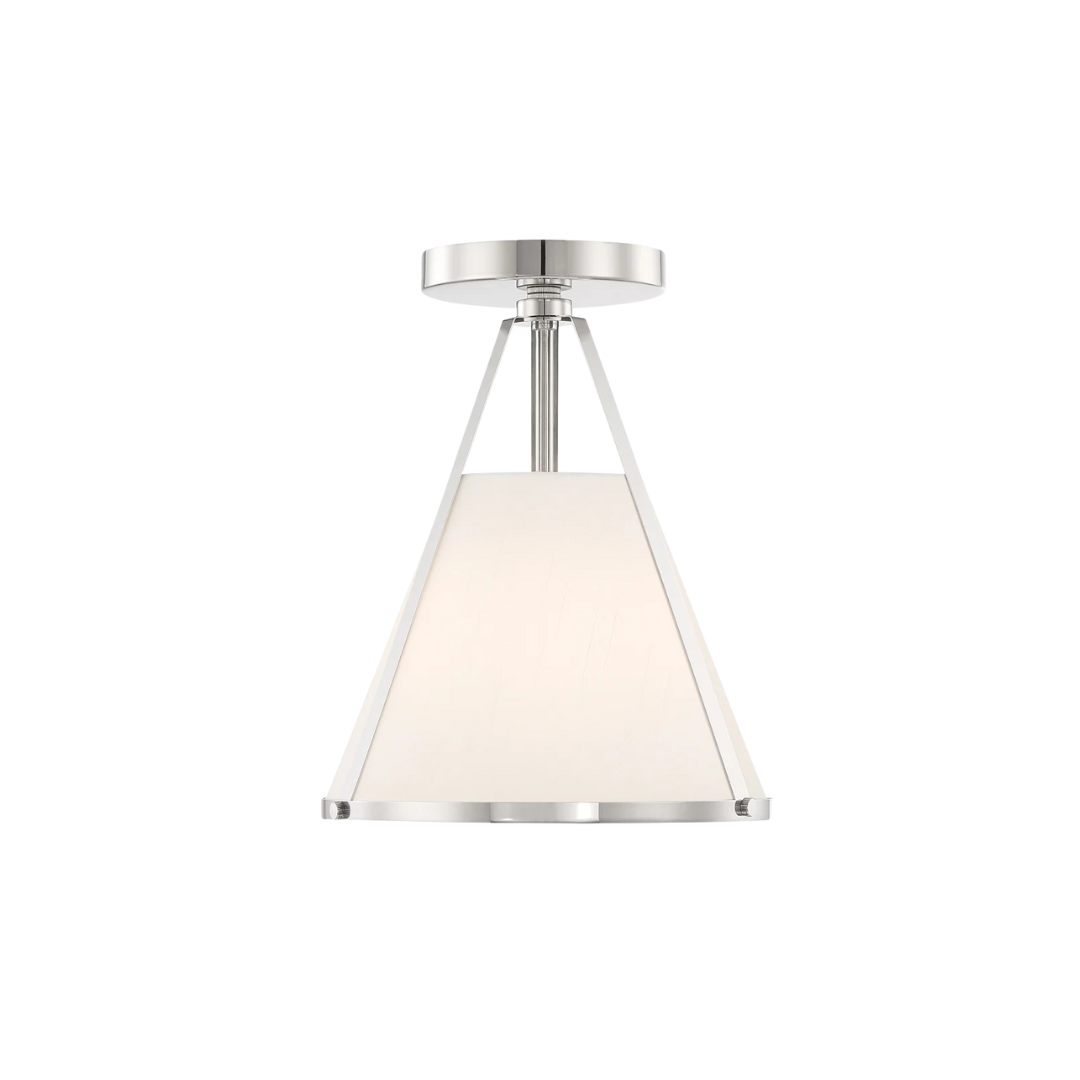 Fulton 1-Light Semi Flush