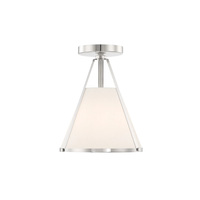 Fulton 1-Light Semi Flush