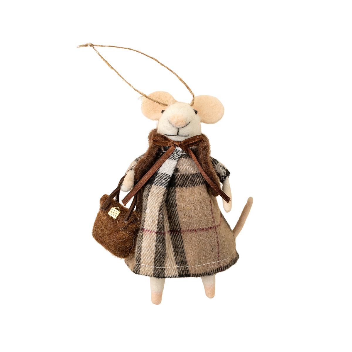 Mouse Ornament [Tartan Tessa]
