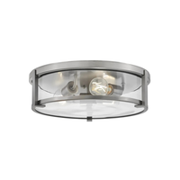 Lowell 16" Flush Mount [Clear Glass]