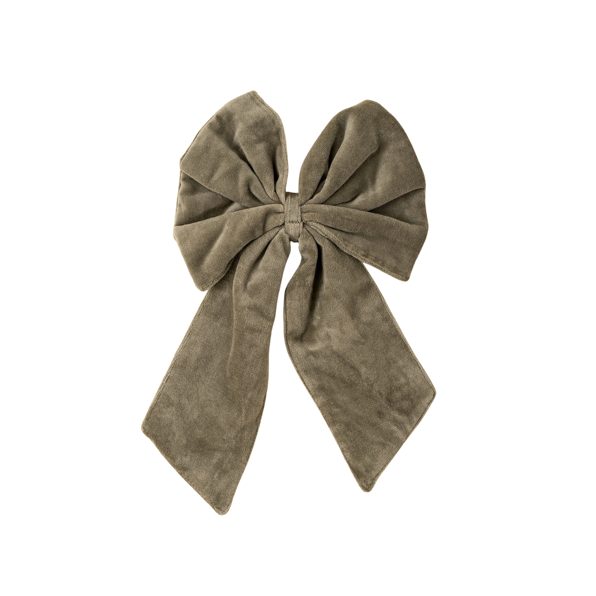 Bow Clip - Velvet [Cypress]