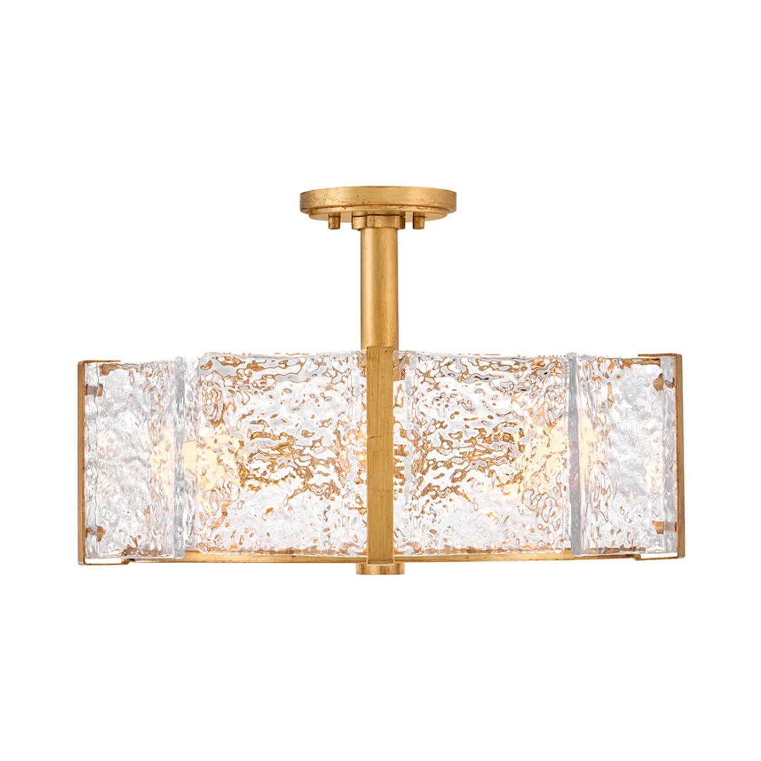 Florian 20" Semi-Flush Mount