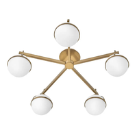 Hollis 32" Large Semi-Flush Mount