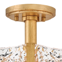 Florian 20" Semi-Flush Mount