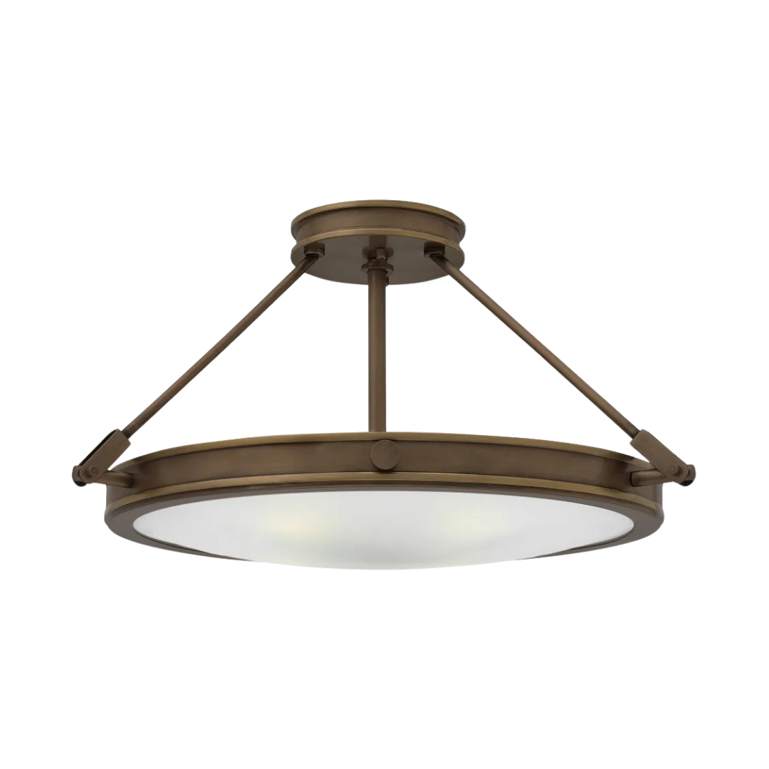 Collier 22" Semi-Flush Mount