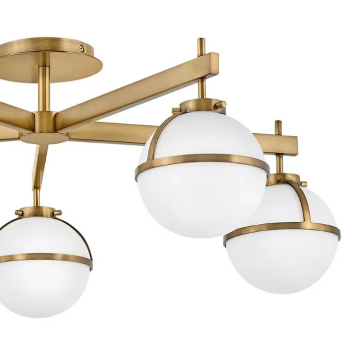 Hollis 32" Large Semi-Flush Mount