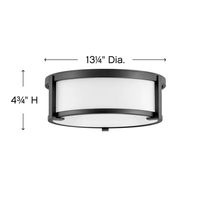 Lowell 13" Flush Mount
