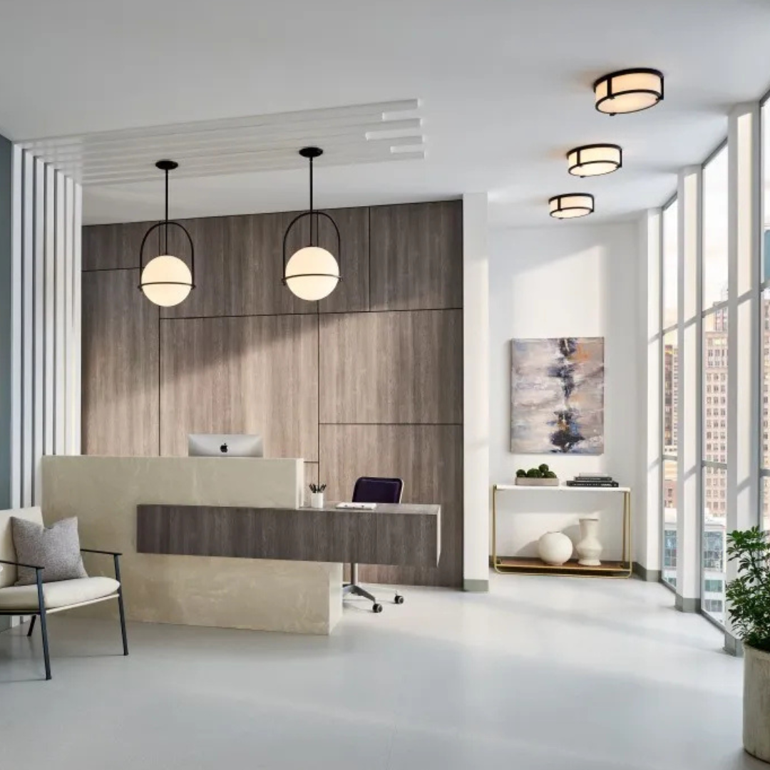 Lowell 13" Flush Mount