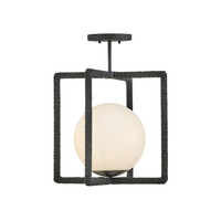 Keona 16" Convertible Semi-Flush/Pendant