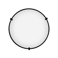 Lowell 16" Flush Mount [Etched Glass]