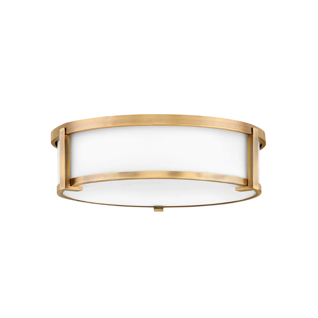 Lowell 16" Flush Mount [Etched Glass]