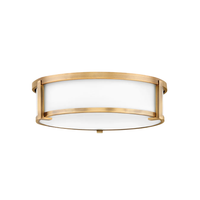 Lowell 16" Flush Mount [Etched Glass]