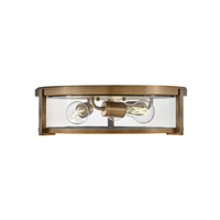 Lowell 16" Flush Mount [Clear Glass]