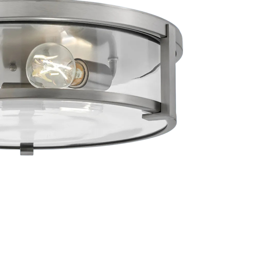 Lowell 16" Flush Mount [Clear Glass]