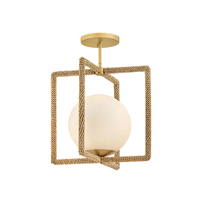 Keona 16" Convertible Semi-Flush/Pendant