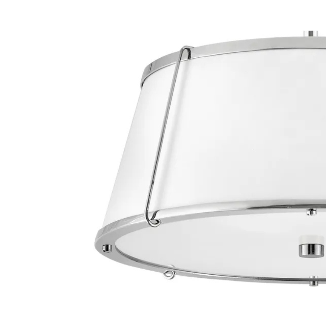 Clarke 15" Semi-Flush Mount