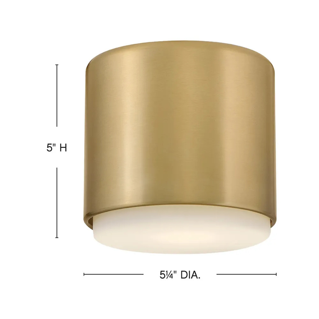 Cedric 5" Extra Small Flush Mount