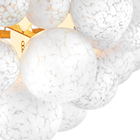 Marabel Medium Semi-Flush Mount