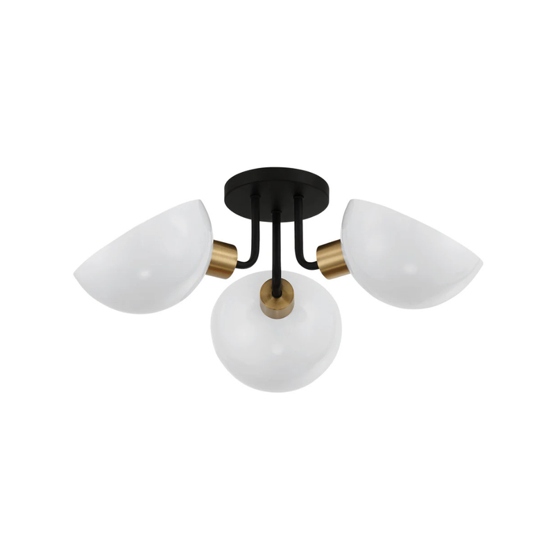 Gigi 3 Light Semi Flush