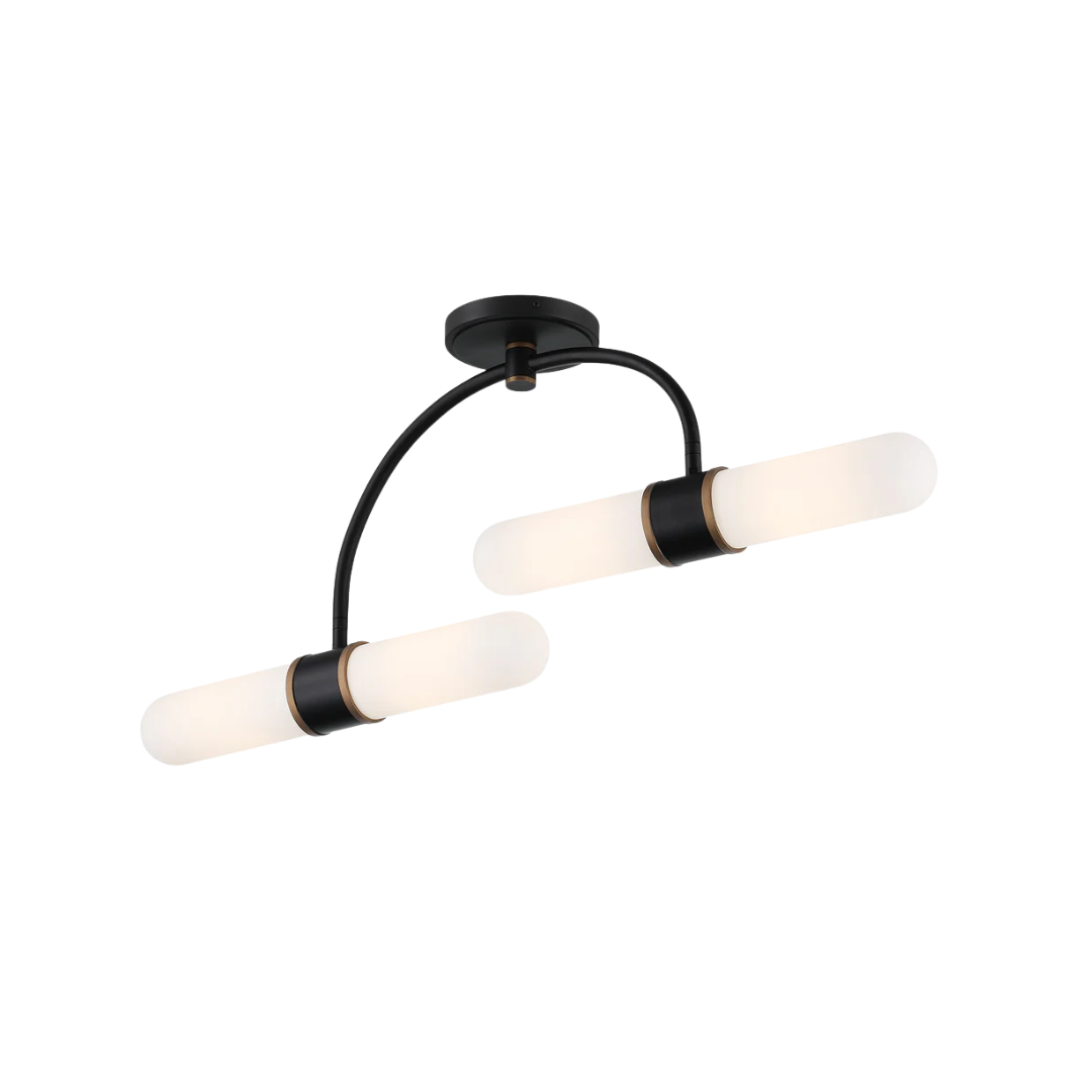 Capsule 4 Light Semi Flush
