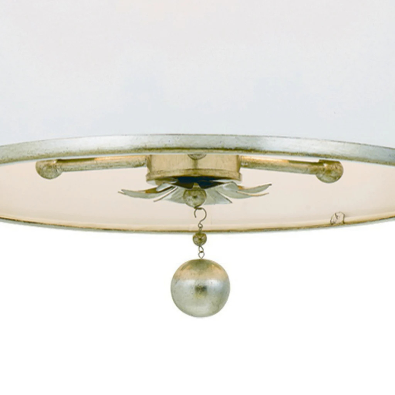 Broche 3 Light Convertible Semi Flush