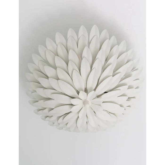Broche 4 Light Florette Semi Flush Mount