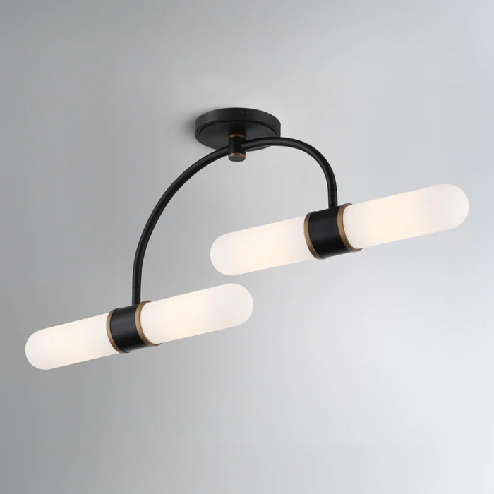 Capsule 4 Light Semi Flush