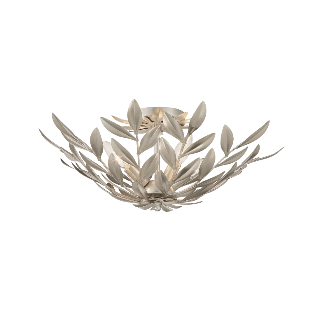 Broche 4 Light Semi Flush Mount