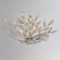 Broche 4 Light Semi Flush Mount