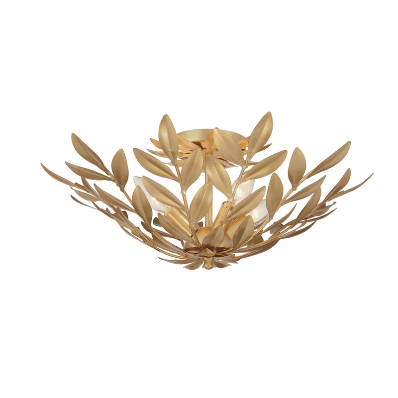 Broche 4 Light Semi Flush Mount