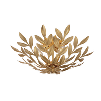 Broche 4 Light Semi Flush Mount