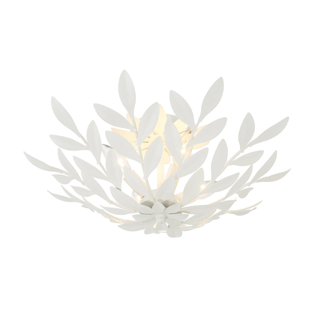 Broche 4 Light Semi Flush Mount