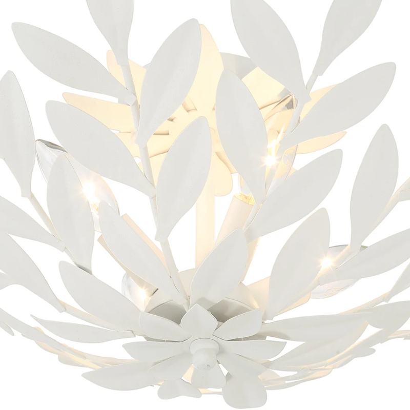 Broche 4 Light Semi Flush Mount