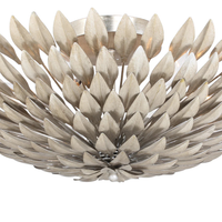 Broche 6 Light Florette Semi Flush