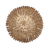 Broche 6 Light Florette Semi Flush