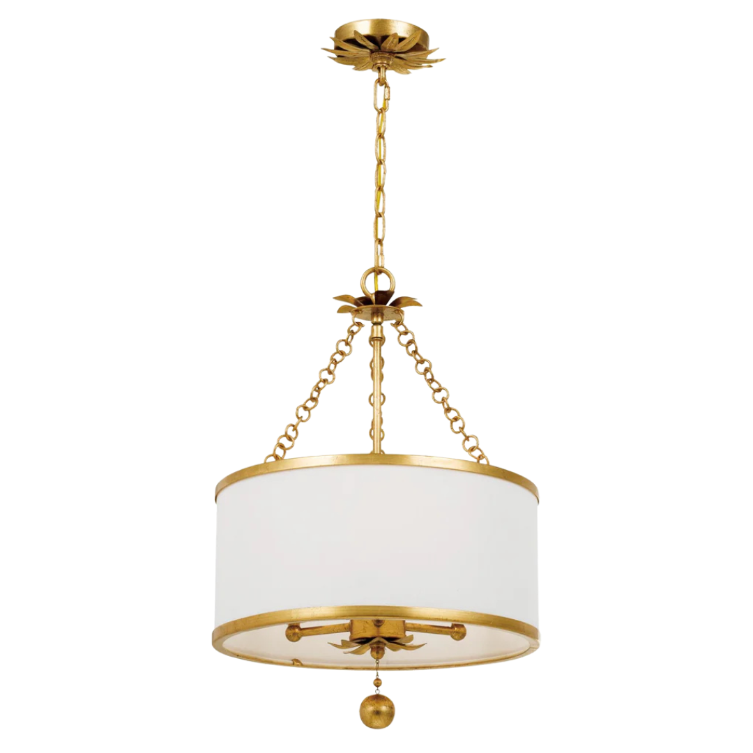 Broche 3 Light Convertible Semi Flush
